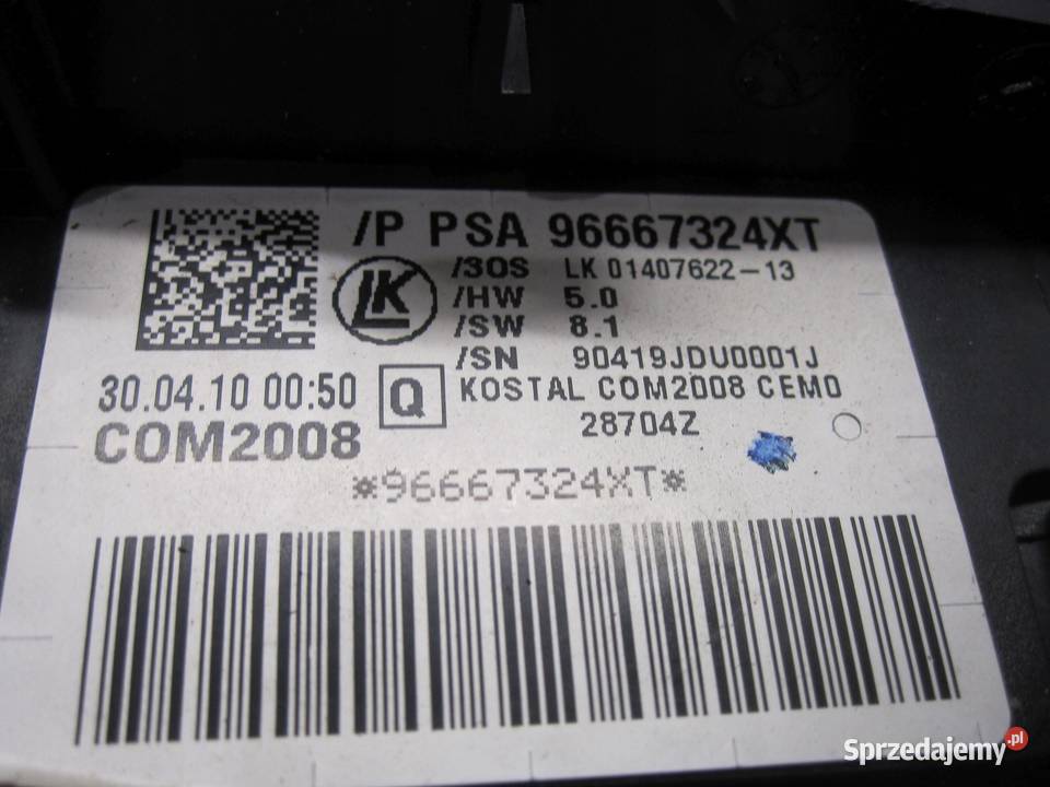 CITROEN C3 II 10r przełącznik zespolony sprzedam