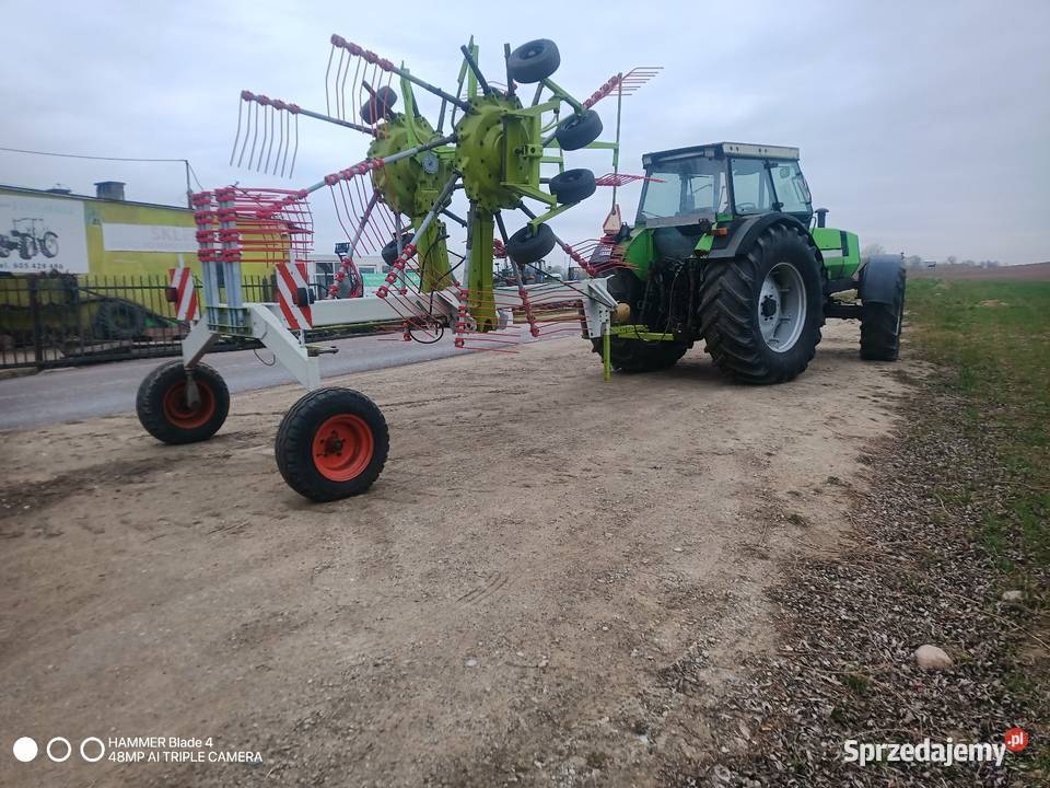 Zgrabiarka przewracarka claas krone vicon Claas