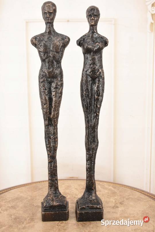2x Nowoczesna Figura z Żeliwa Mężczyzna i Dom i Ogród Kraków sprzedam