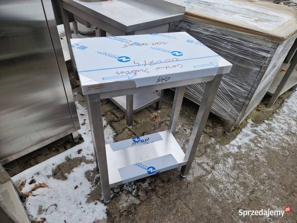 Stół Gastronomiczny Centralny Z Półką 604085