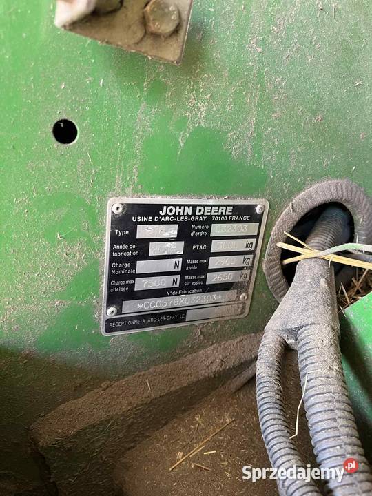 Prasa John Deere nieuszkodzony