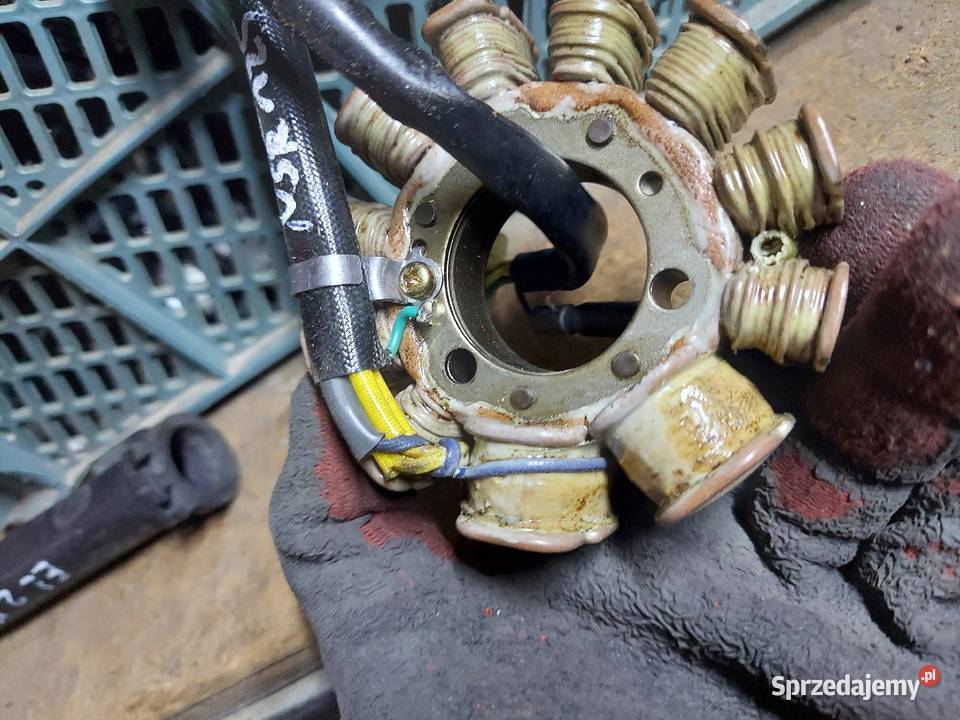 Honda NSR 125 jc20 iskrownik stojan alternator Jelenia Góra
