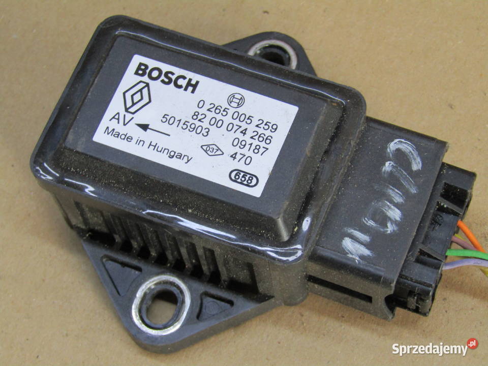MODUŁ ESP RENAULT CLIO III 8200074266 osobowe łódzkie Mysłaków