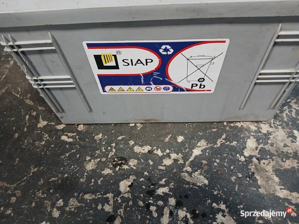 Akumulator Trakcyjny SIAP 6PT90 Płyta Pancerna Radłów