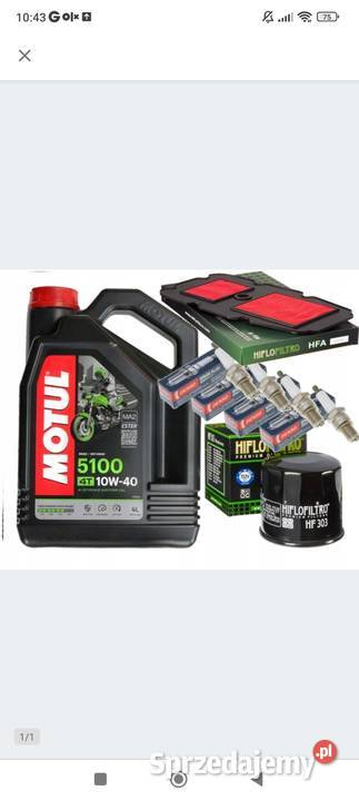 HONDA XL 650 TRANSALP ZESTAW OLEJ MOTUL 4L Filtry oleju Filtry oleju śląskie sprzedam