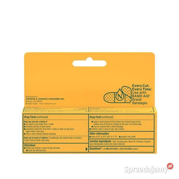 KREM NEOSPORIN ANTYBIOTYKOWY PRZECIWBÓLOWY 283g Poznań