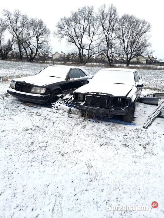 W124 coupe z sedanem sprzedam