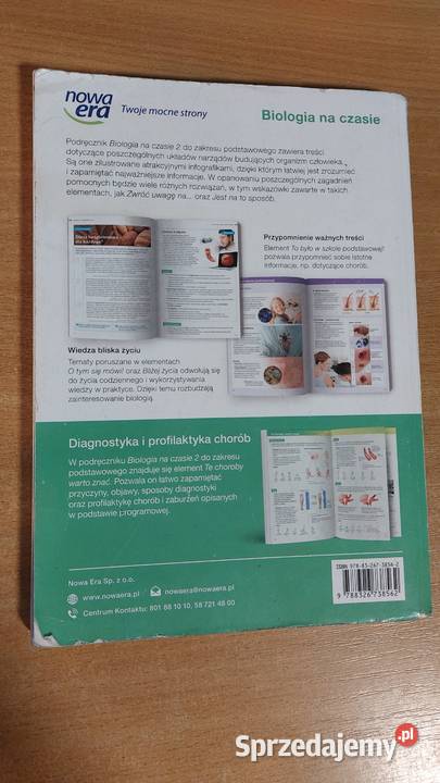 Biologia na czasie 2 zakres podstawowy Warszawa