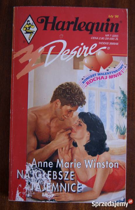 Harlequin Anne Marie Winston Najgłębsze Parczew
