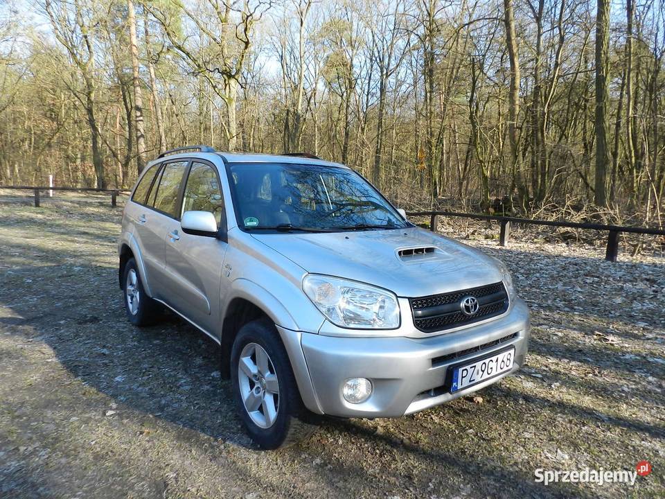 Toyota RAV 4 II Tempomat Skóry 4x4 klimatyzacja RAV4 wielkopolskie Puszczykowo