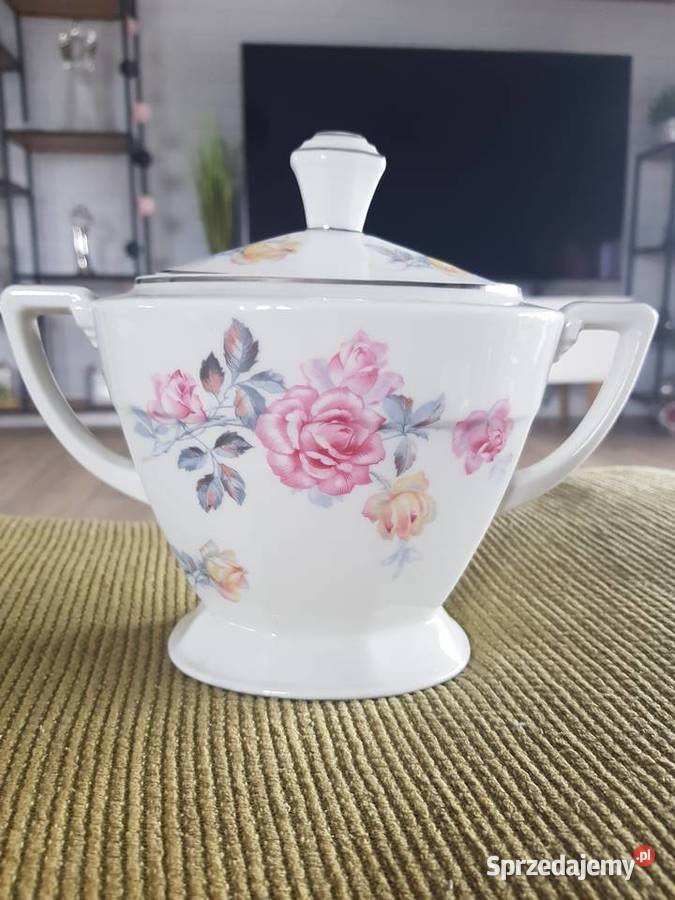 Cukiernica porcelana francuska Limoges Wola Podłężna