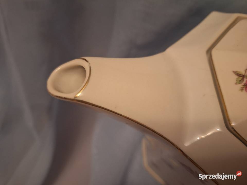 Duży dzbanek Victoria Czechoslovakia Art Deco Wrocław