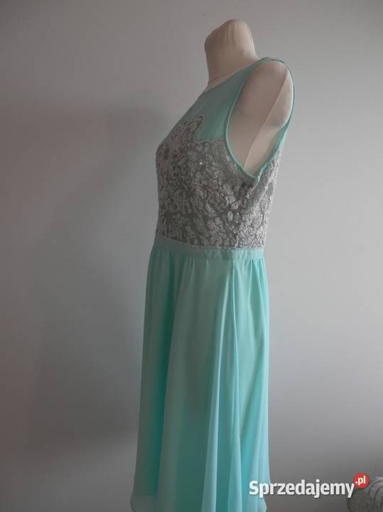 Sukienka Wieczorowa Imprezowa na Wesele Spódnice i sukienki