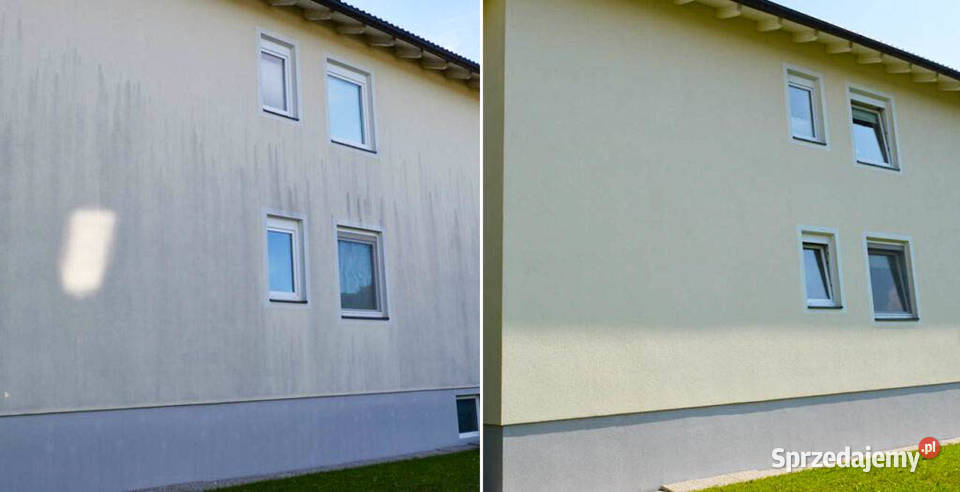 Mycie polbruku Słupsk Mycie elewacji i prace wysokościowe
