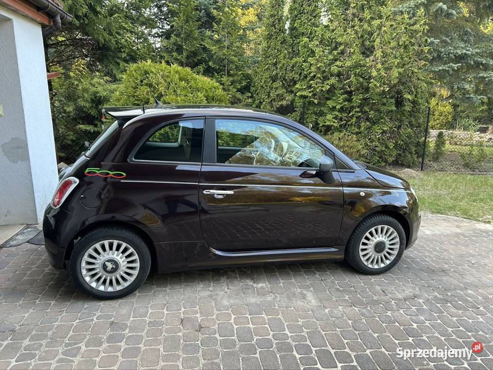 Fiat 500 12 Sport Klima Czujniki Zadbany Gotowy światła do jazdy dziennej Motoryzacja