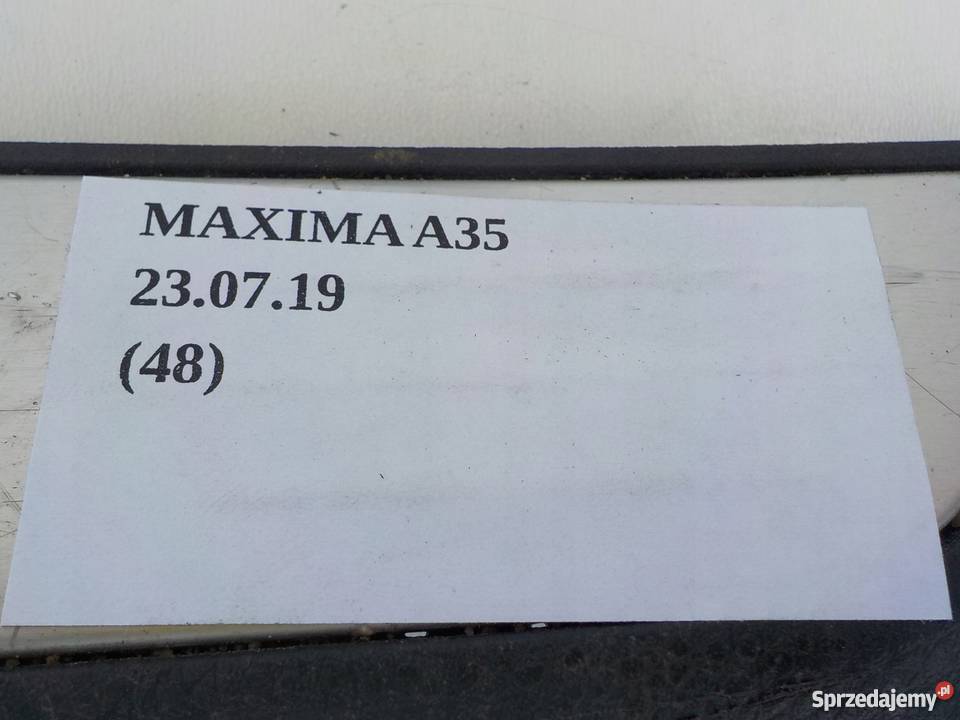 LISTWA OZDOBNA CHROM PROGU NISSAN MAXIMA A35 osobowe Nowy Tomyśl