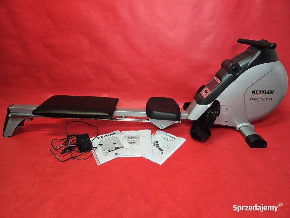 Piękny Mocny Wioślarz KETTLER COACH E ergocoach