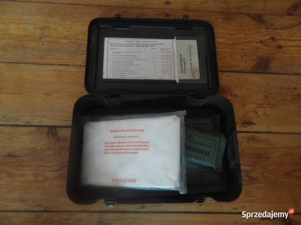 Niemcy apteczka wojskowa Bundeswehra wielkopolskie Poznań