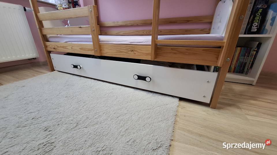 Łóżko piętrowe dwuosoboqe MIKO 160x80 z szufladą Wrocław