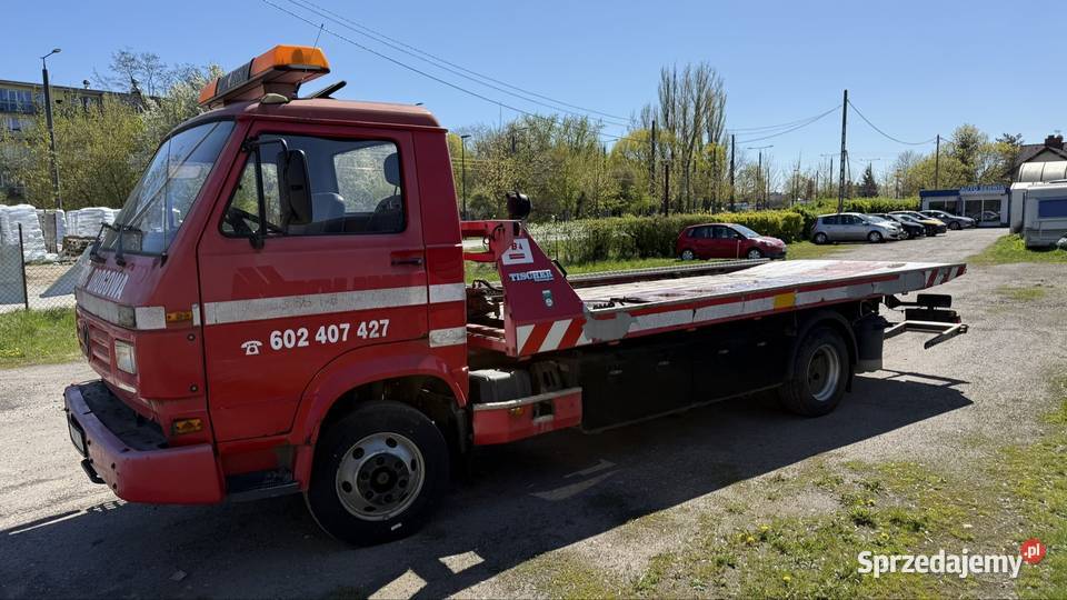 VW L80 43TD Platforma Widelec TISCHER Pomoc Łódź