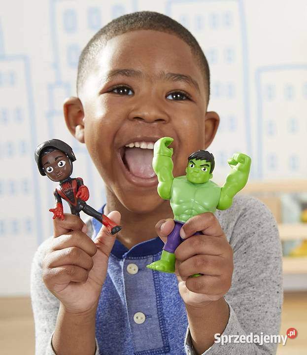 Figurka Miles Morales i Hulk Spidey Przyjaciele Mogilany