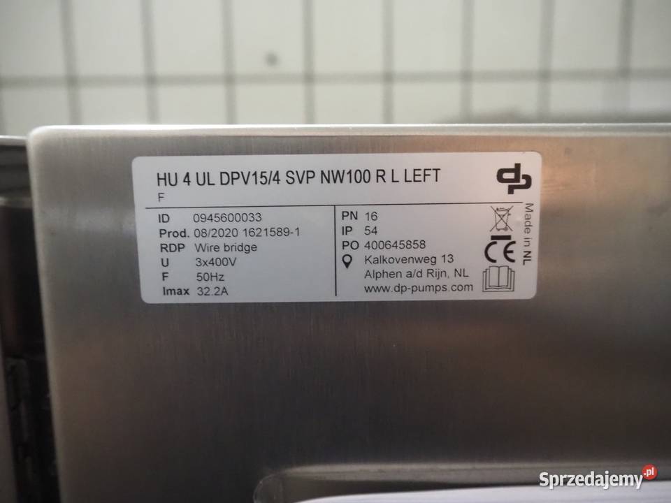 Pompy hydrauliczneZespół pompowy DP Pumps HU 4 Krotoszyn