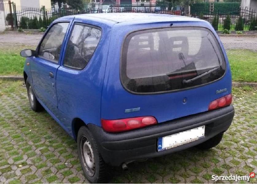 Fiat seicento 1999 do 1510 benzyna+LPG Samochody osobowe Nowe Polesie sprzedam