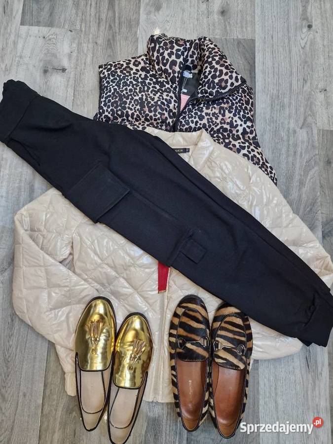 Kurtka Bomberka Pikowana 36 Beżowa Żywiec