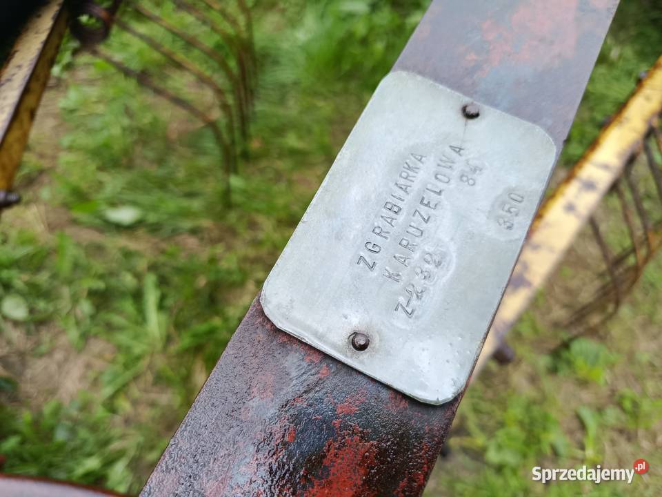 Zgrabiarka karuzelowa fahr 280 transport małopolskie Limanowa