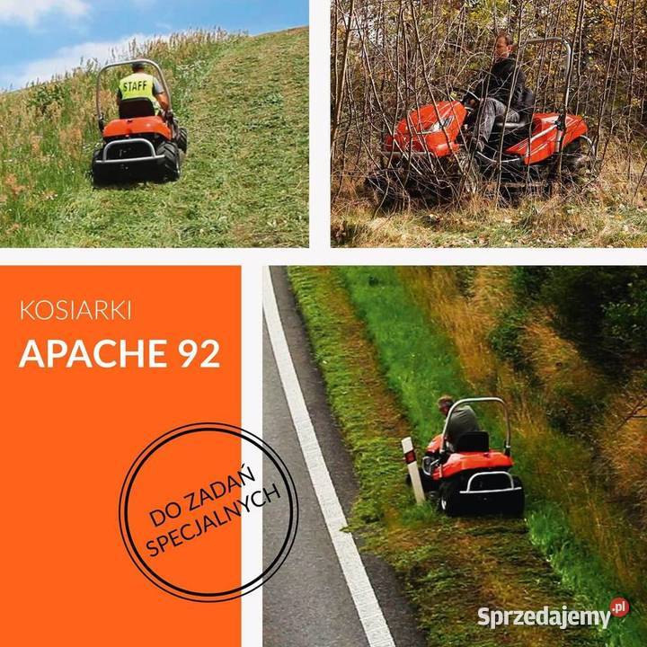 TRAKTOREK OLEO MAC TUAREG APACHE 92 EVO Kosiarki i podkaszarki