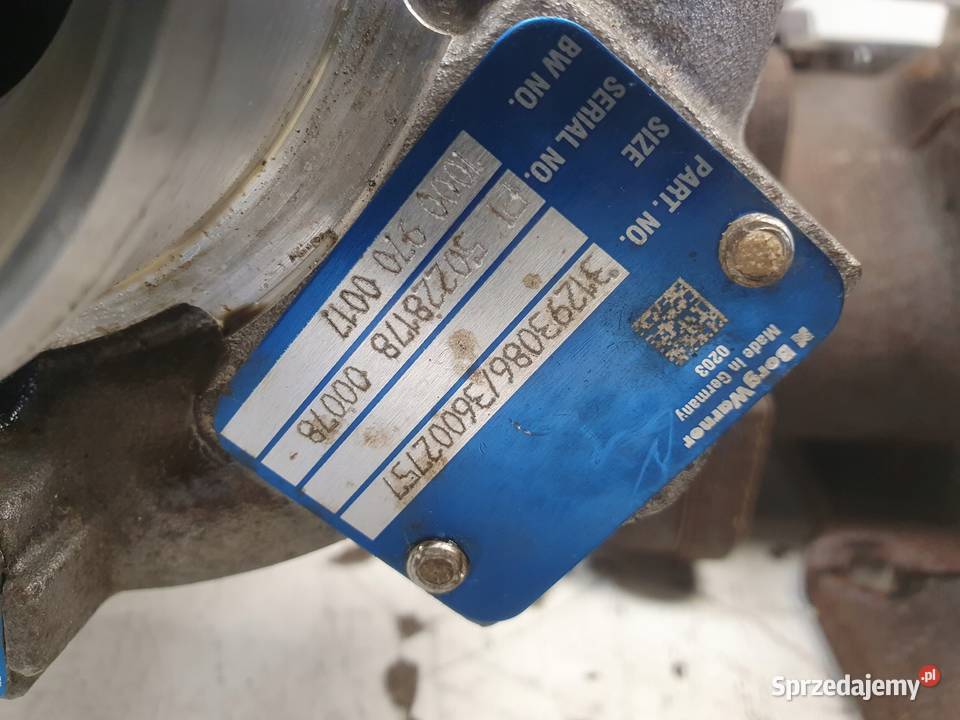 TURBOSPRĘŻARKA Volvo V60 XC60 S80 II 24 D5 turbo osobowe lubelskie Chełm