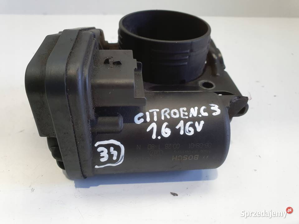 PRZEPUSTNICA Citroen C3 16 16V 0280750164 osobowe Chełm