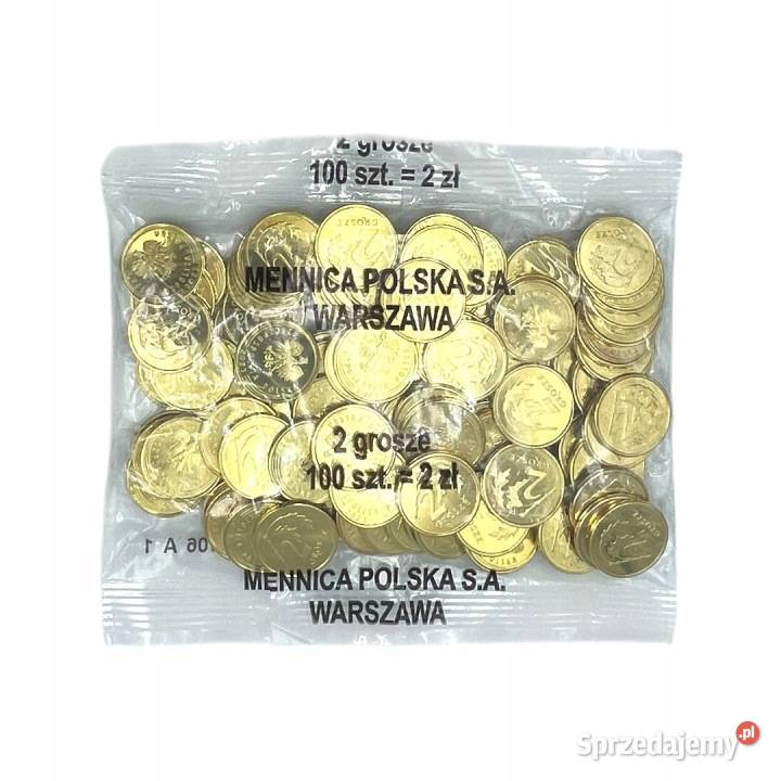 2 grosze gr 2023 MW Kolekcjonerski woreczek