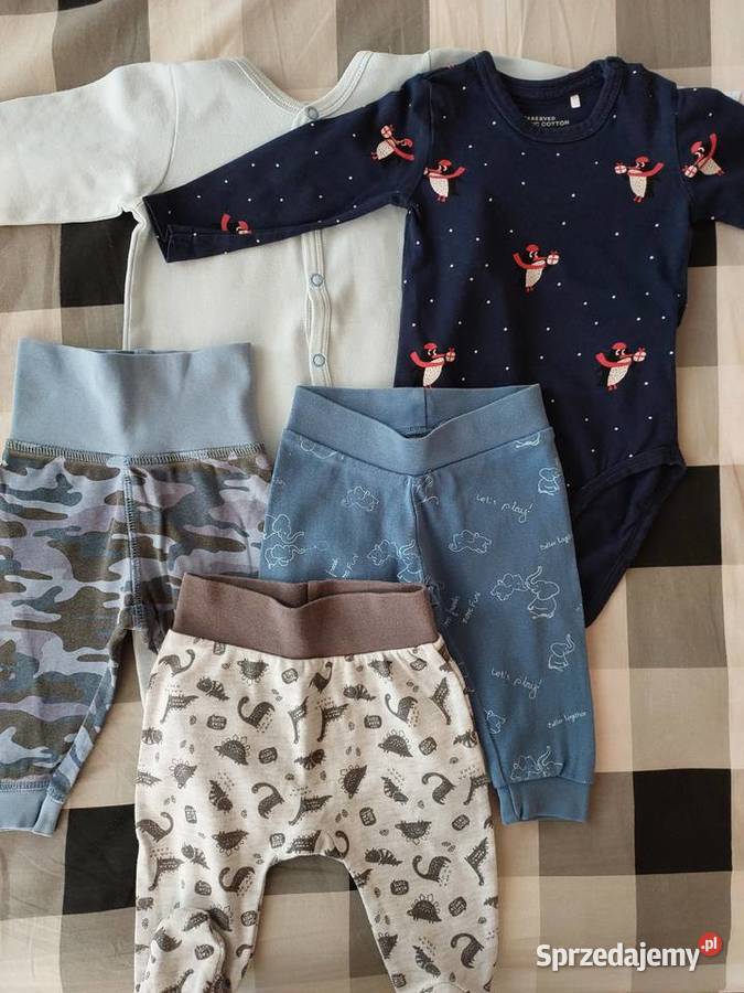 Ubranka niemowlęcia rozmiar 68 ok 50 kombinezon Łomża sprzedam