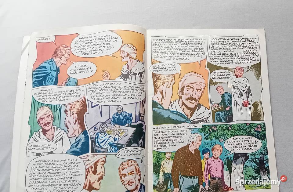 Komiks Tajemnica złotej maczety 4 Tragiczny Koźminek sprzedam