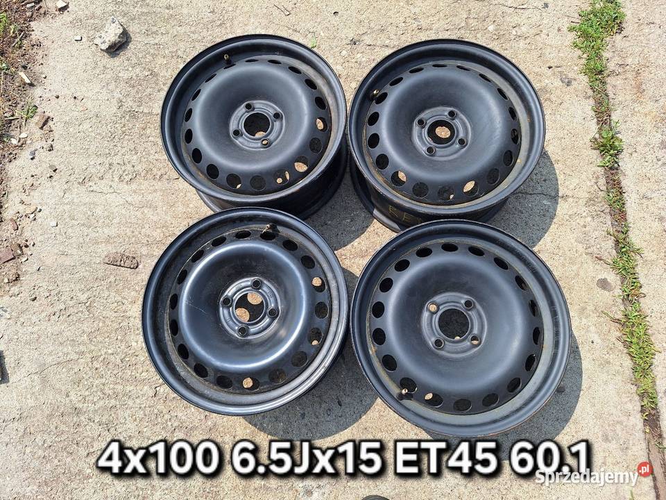 Felgi stalowe 4x100 65Jx15 ET45 Renault Megane stalowe Choceń sprzedam
