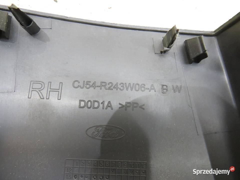 OSŁONA SŁUPKA PRAWA FORD KUGA MK2 CJ54R243W06AB Części samochodowe