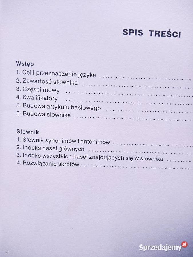 Słownik synonimów i antonimów książki unikatowe mazowieckie