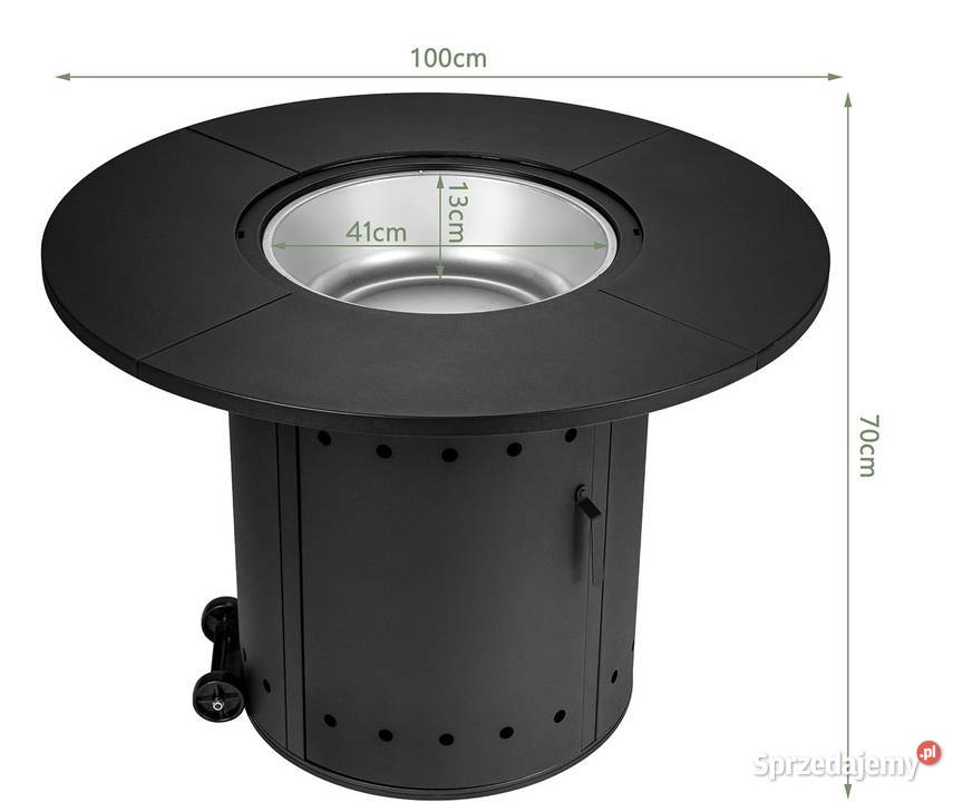 Ultranatura Ambiente Cube okrągłe palenisko mazowieckie Łaskarzew