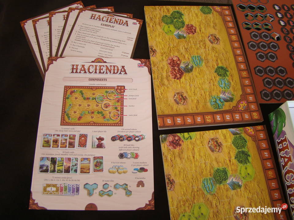 Hacienda druga edycja gra Wolfgang Kramer el Gdynia