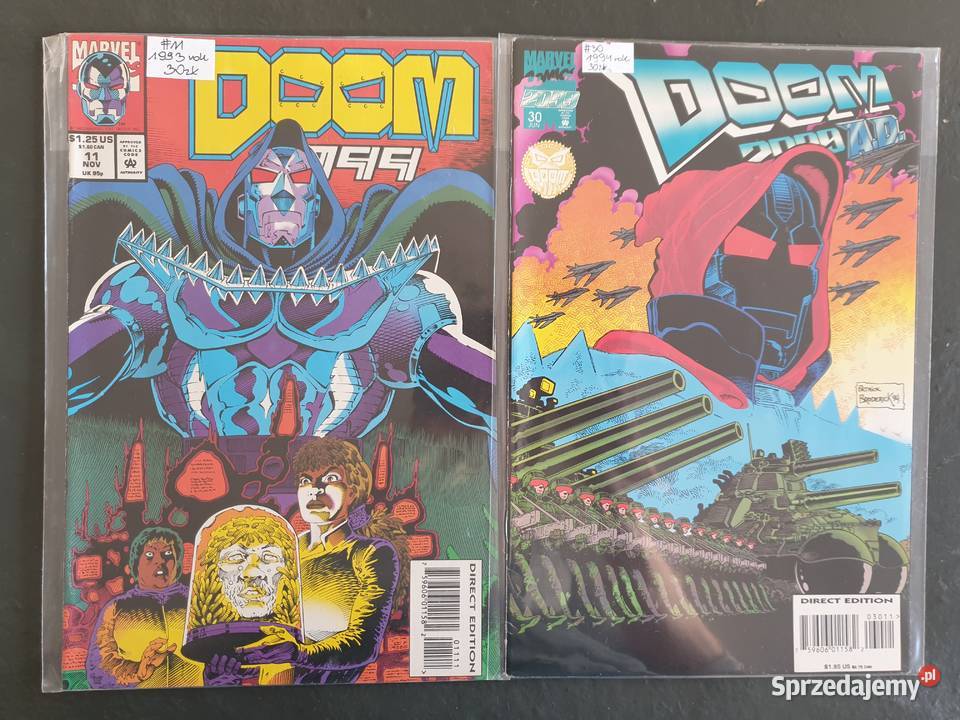 Doom zestaw 10 komiksów Marvel USA
