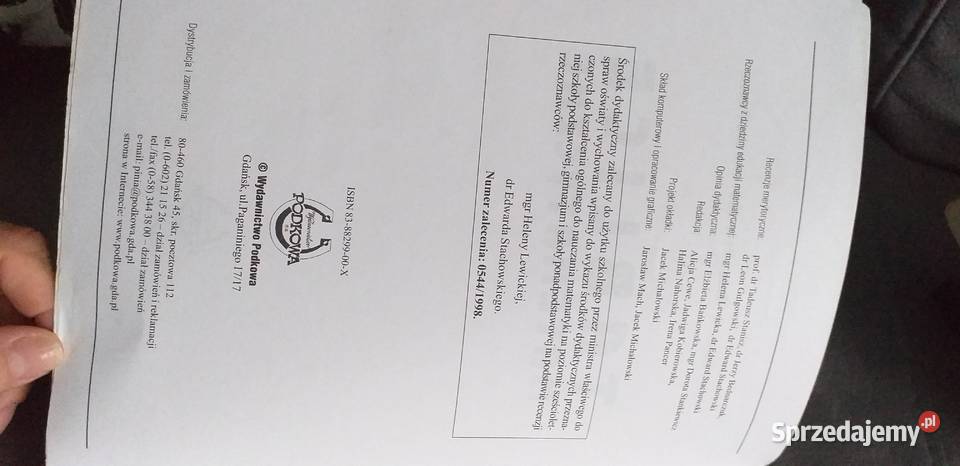Tablice matematyczne atlas, tablice, wzory Legionowo