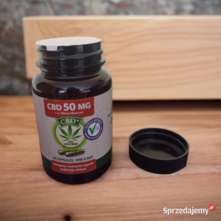 Jacob Hooy CBD kapsułki 50 mg 30 kapsułek Łódź