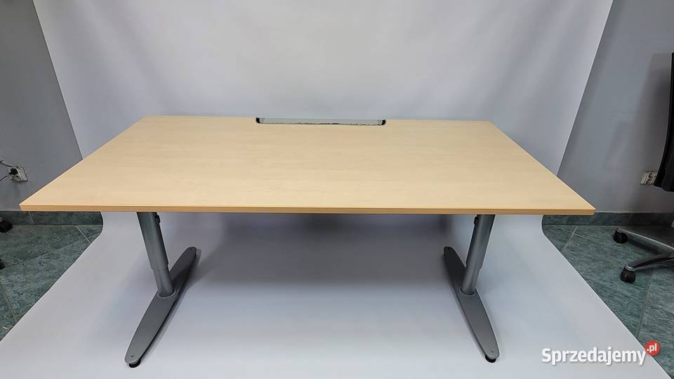 Biurko proste Kinnarps 160x80 klon seria T dost Poznań
