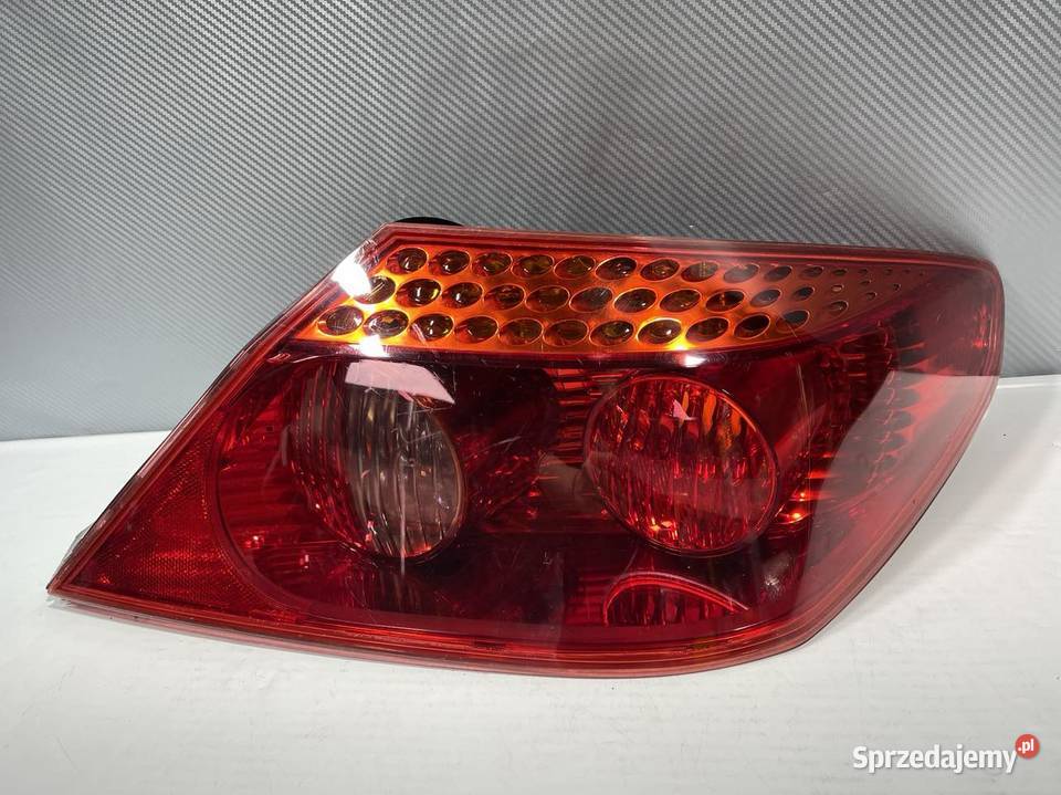PEUGEOT 407 COUPE PRAWA LAMPA TYŁ KOMPLETNA Ostroróg