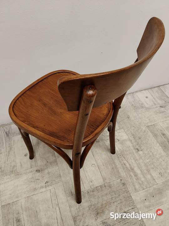 krzesło krzesła Thonet stare gięty buk komplet 8