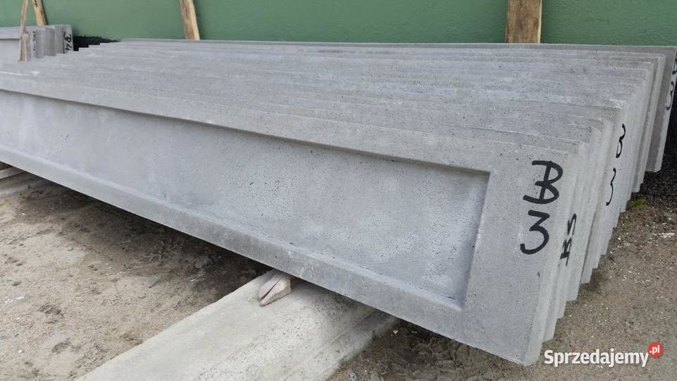 Podmurówka betonowa zbrojona w komplecie z