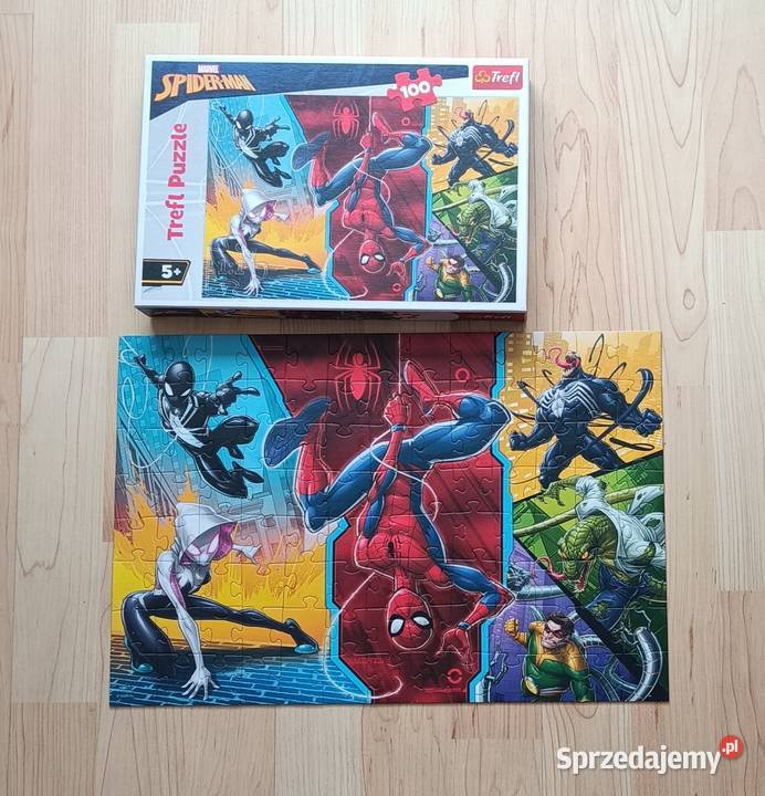 Puzzle Spiderman Trefl 100 Warszawa sprzedam