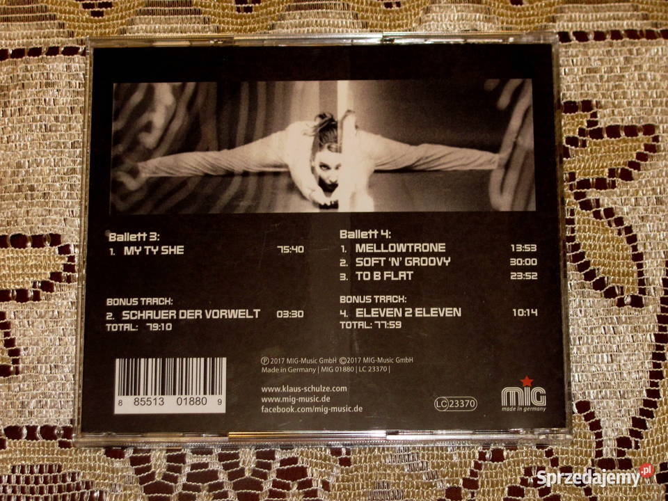Klaus Schulze Ballett 3 4 2CD stan idealny