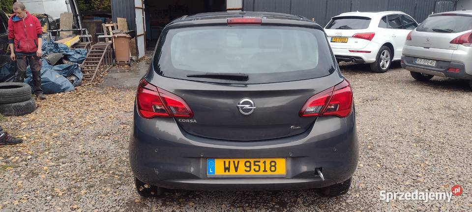 opel corsa e 12 16v 90 uszkodzony przódpali Corsa Kraków